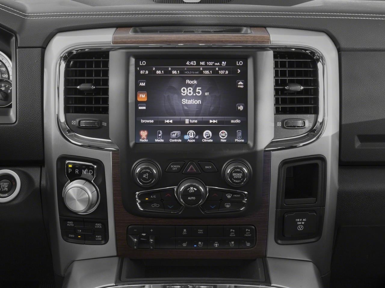 2017 RAM 1500 Laramie 4x4 Quad Cab 6'4" Box