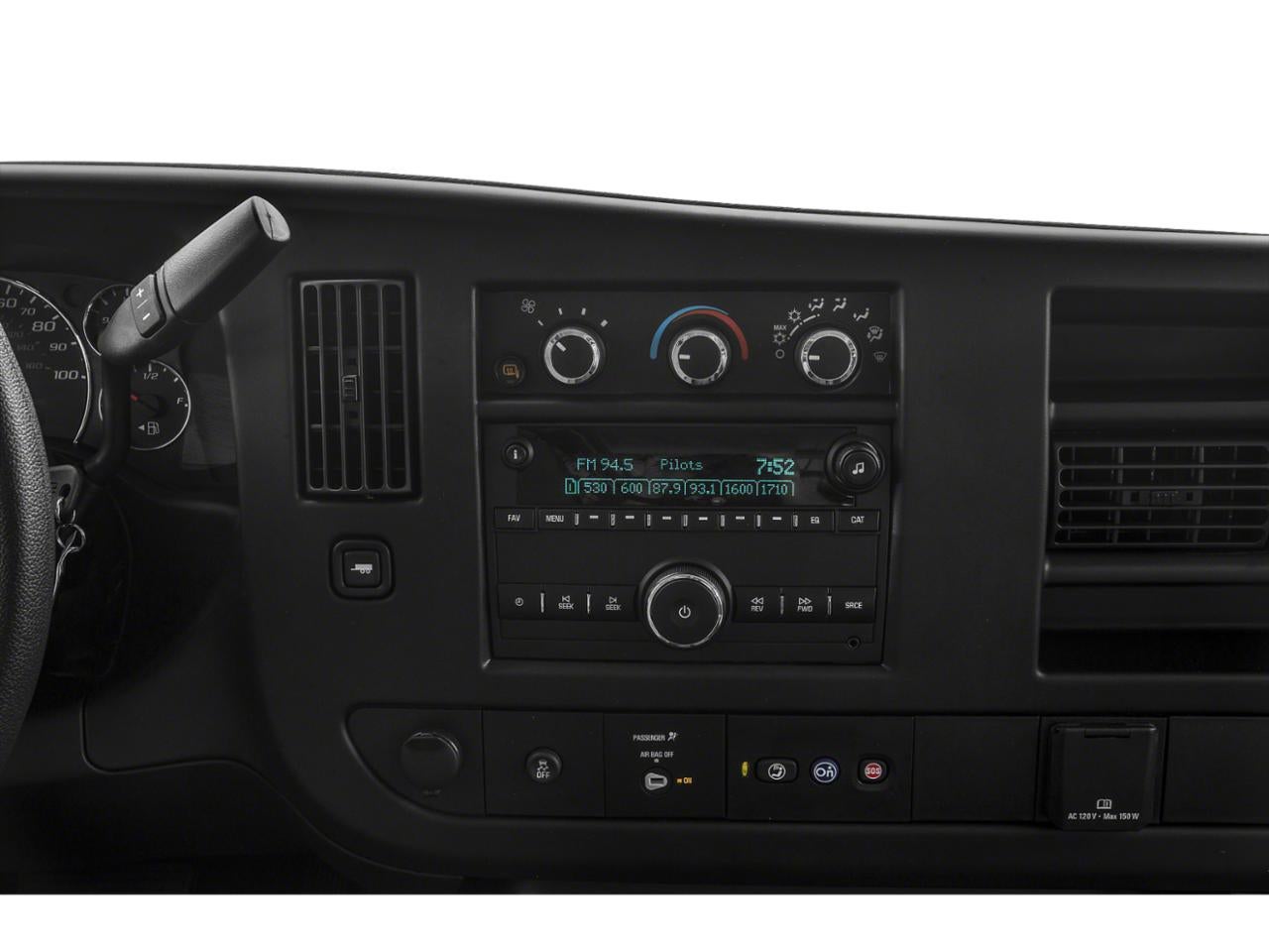 2018 Chevrolet Express Cargo Van 2500 Extended Wheelbase Rear-Wheel Drive