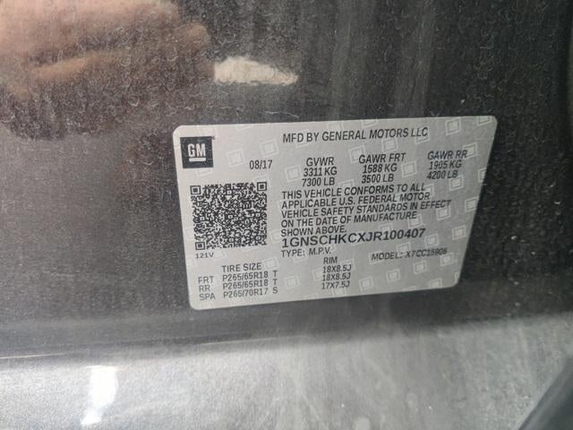 2018 Chevrolet Suburban 2WD 1500 LT