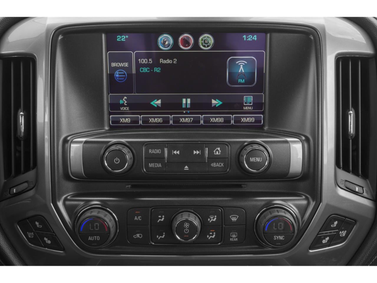 2015 Chevrolet Silverado 1500 Crew Cab Short Box 4-Wheel Drive LTZ