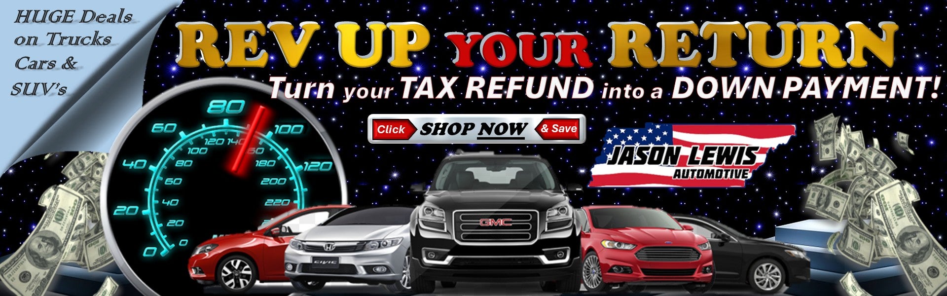 Big Tax Savings Specials Sale